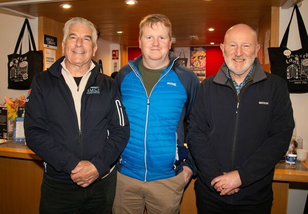 Attending were Jody Power, Kevin and Tom McSweeney. Photo: John Power