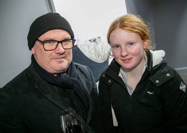 Attending were Fiachra and Gráinne Ó'Ceilleachair. John Power