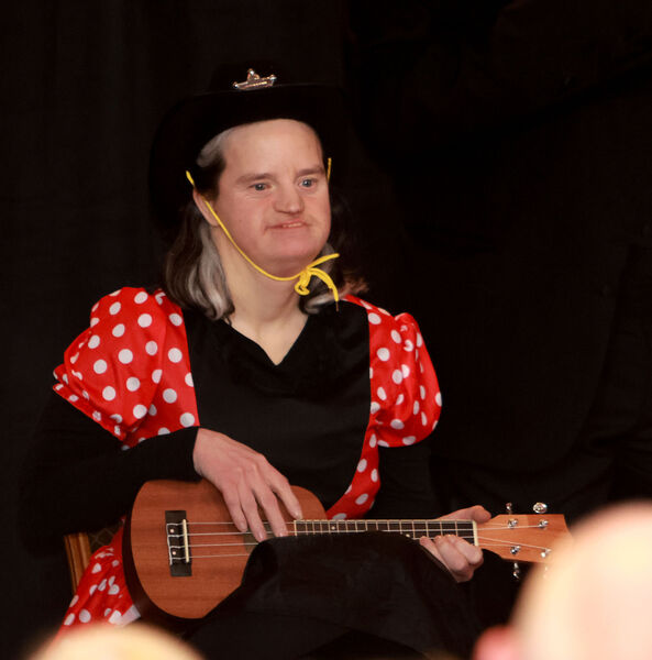  Mary P. who performed in the Tramore and Waterford Arch Club X Factor.