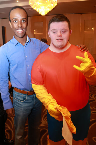  Nasar and Josh, who performed in the Tramore and Waterford Arch Club The X Factor.