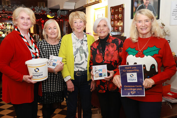  Committee members, at O'Shea's Hotel for the Tramore Hospice Support Christmas coffee morning. 