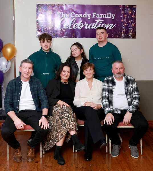  Members of the O'Neill family at the Coady Family Reunion at the Mount Sion Centre.