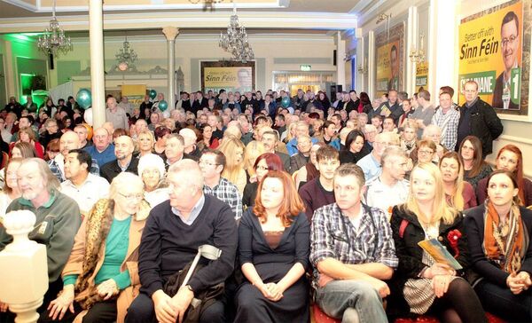 Pictured at the Granville Hotel for the launch of David Cullinane's, Sinn Fein, bid for the Dail. Photo: Joe Evans Pictured at the Granville Hotel for the launch of David Cullinane's, Sinn Fein, bid for the Dail. Photo: Joe Evans