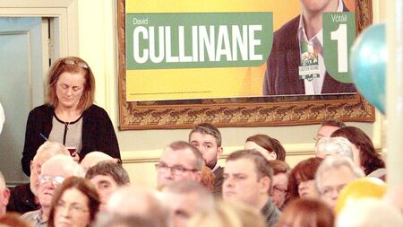Previously unseen photo shows a young Conor McGuinness supporting David Cullinane from the crowd in 2016