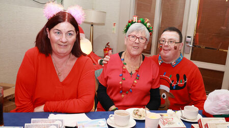 All smiles at Down Syndrome Christmas party in Waterford