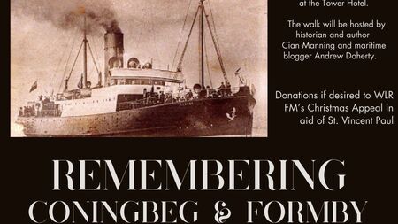 Maritime tragedy of 1917 to be remembered in Waterford