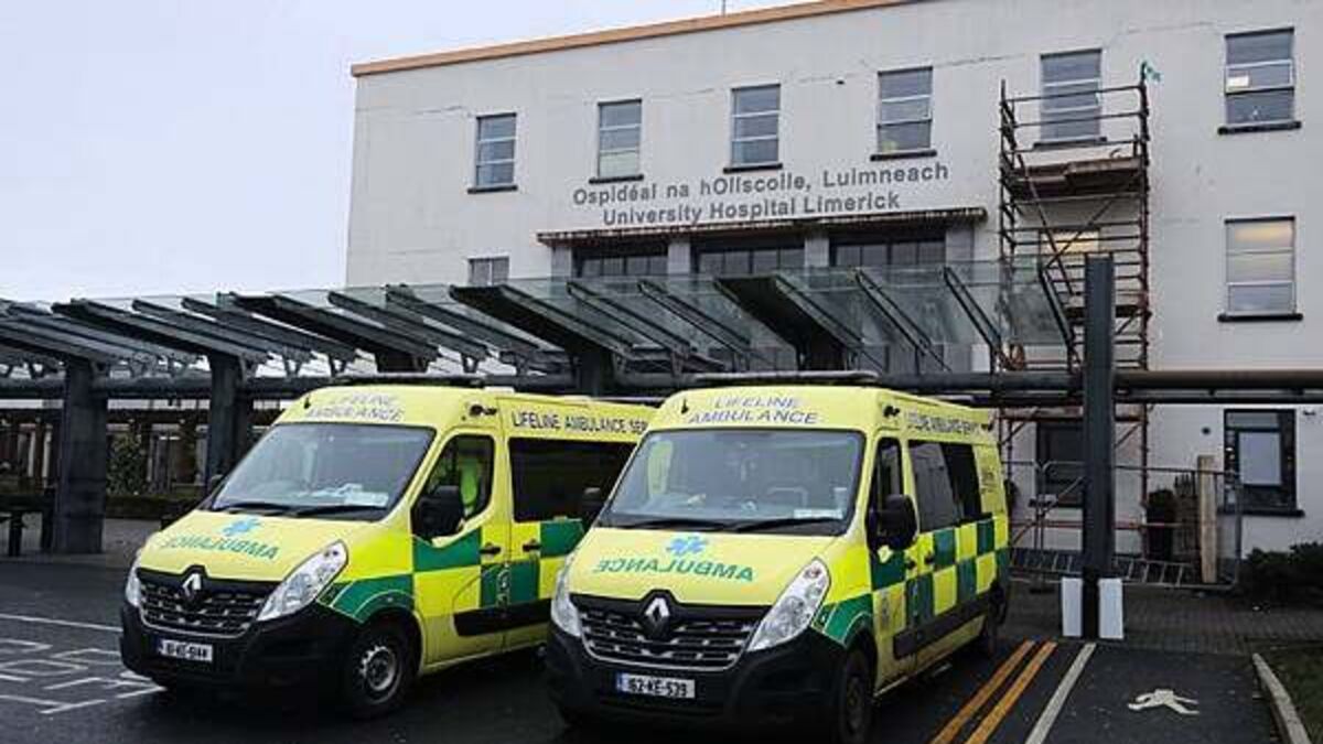 More than 100 patients waiting for beds at University Hospital Limerick