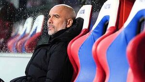 Manchester City’s title defence stutters again as they draw at Crystal Palace