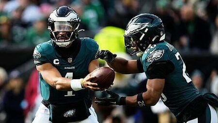 Philadelphia Eagles lock in play-off spot after win over Carolina Panthers
