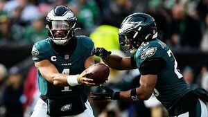 Philadelphia Eagles lock in play-off spot after win over Carolina Panthers