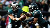 Philadelphia Eagles lock in play-off spot after win over Carolina Panthers