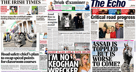 What the papers say: Monday's front pages