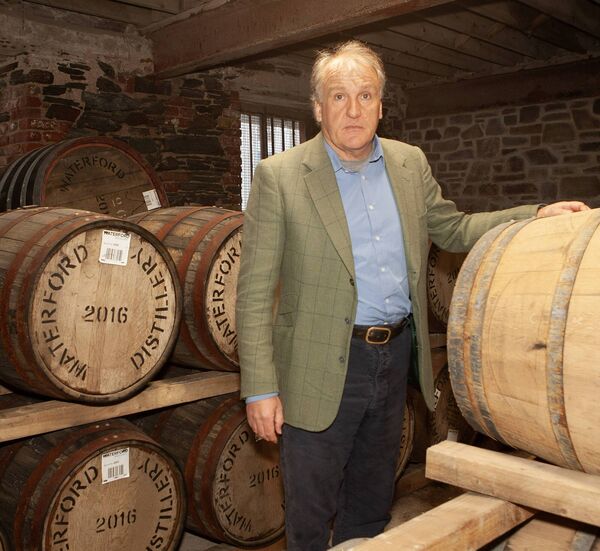 ‘Everything but the kitchen sink has got in the way’, said Mark Reynier, the founder of Waterford Whiskey. Photo: Joe Evans.