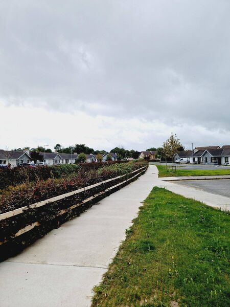 Photo of the completed Tournore Permeability Scheme