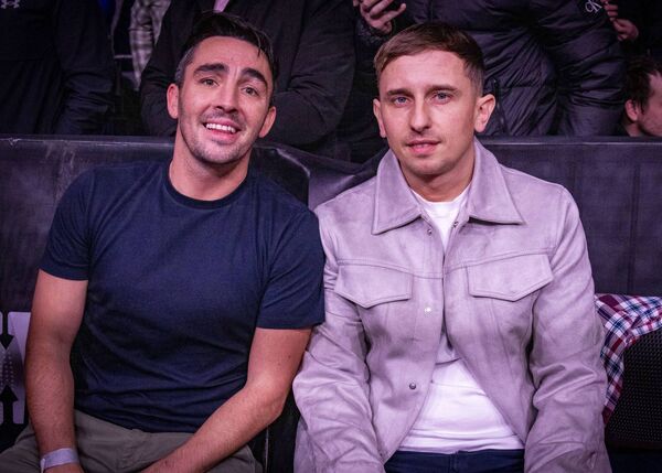Promoters Jamie Conlan and Neil Power, at War in Waterford at SETU Arena. Photo: Joe Evans