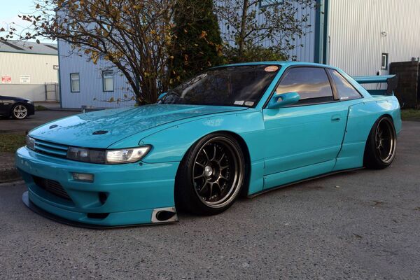 One of the stunning cars involved in the run