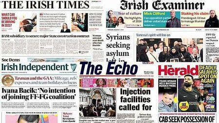 What the papers say: Wednesday's front pages