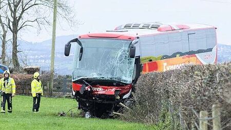 Bus Éireann Expressway bus involved in serious collision with car in Co Donegal