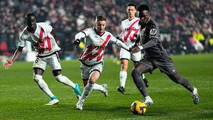 Real Madrid miss chance to go top after six-goal thriller with Rayo Vallecano