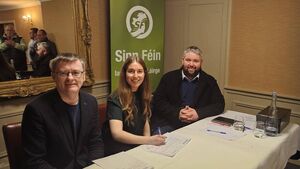 Waterford's youngest councillor, Kate O'Mahoney, is officially co-opted