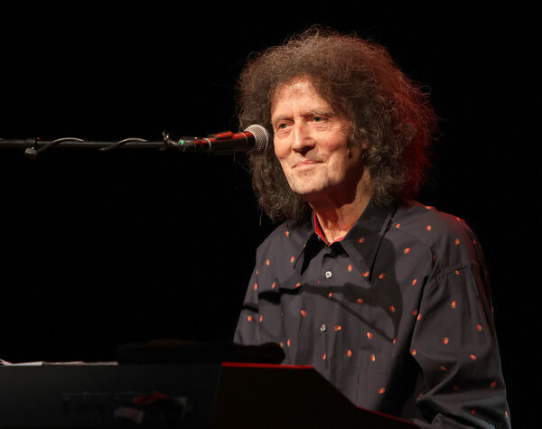  Gilbert O'Sullivan performing at his fifth sold out show at the Theatre Royal.