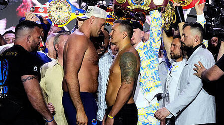 Tyson Fury eyes Oleksandr Usyk trilogy fight with Anthony Joshua ‘in tatters’