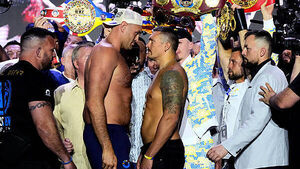 Tyson Fury eyes Oleksandr Usyk trilogy fight with Anthony Joshua ‘in tatters’