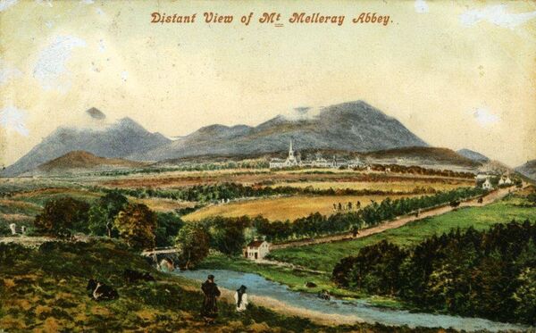 A distant view of Mount Melleray Abbey, circa 1900. Courtesy: Waterford County Museum A distant view of Mount Melleray Abbey, circa 1900. Courtesy: Waterford County Museum