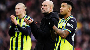 ‘Proud’ Pep Guardiola defends Erling Haaland as City’s miserable run continues