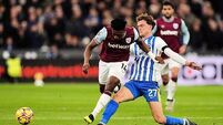 Mohammed Kudus earns draw for West Ham against Brighton