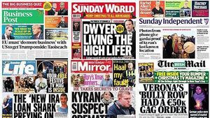 What the papers say: Sunday's front pages