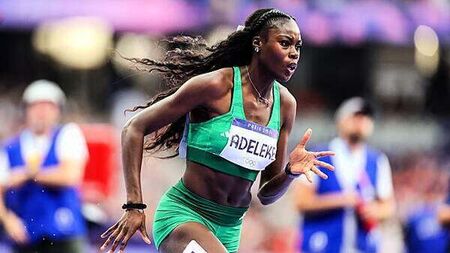 Rhasidat Adeleke: 'I'm really hard on myself because I want to be successful in everything I do'