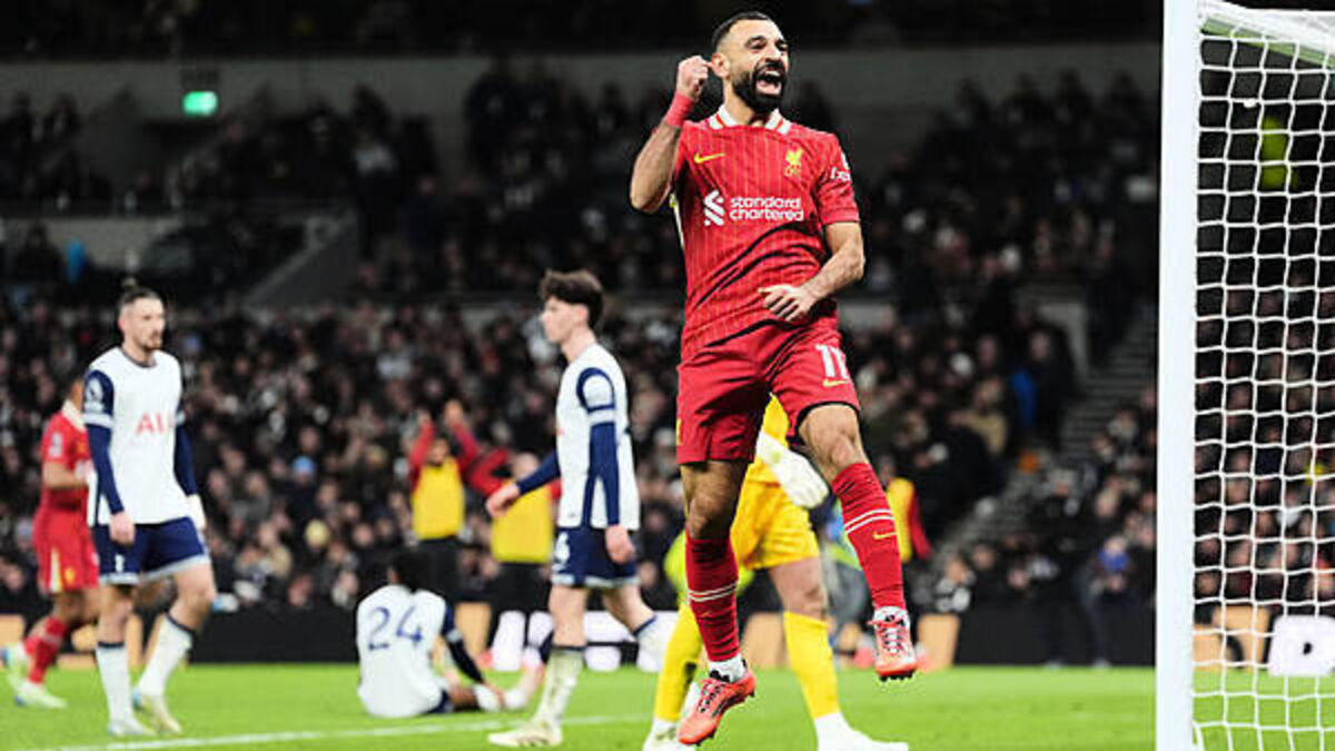 Liverpool hit Tottenham for six and extend lead at top after nine-goal thriller