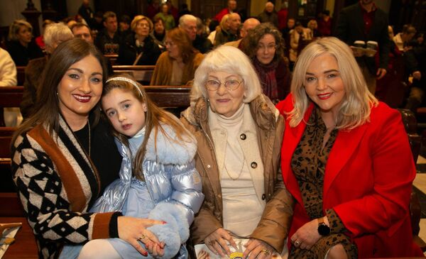 Attending were Niamh Morrissey, Maebh Quinlan, Bríd Mossissey and Róisín Morrissey.