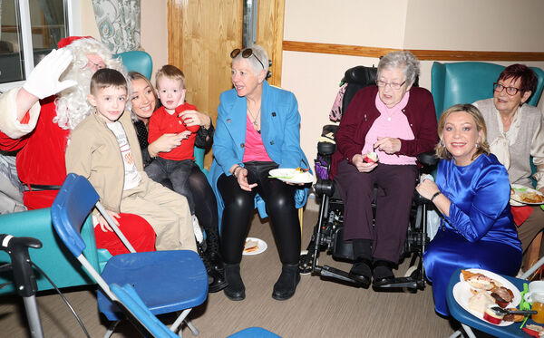  Pictured at the Killure Bridge Nursing Home annual Christmas Party.