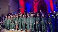 These Tramore pupils have been busy spreading Yuletide joy to their community