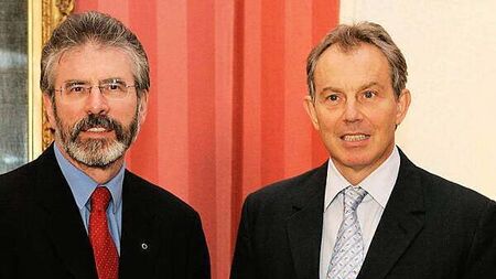 Tony Blair tried to amend statement by Gerry Adams on IRA disarmament