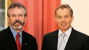 Tony Blair tried to amend statement by Gerry Adams on IRA disarmament