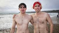 Christmas Day swim in Co Waterford is a great success