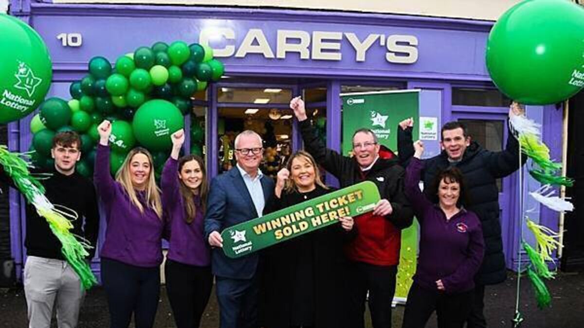 Mayo shop sells €5m winning lotto ticket marking seven high-tier wins over the years