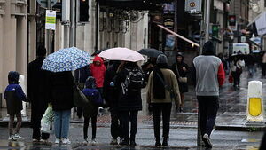 Rain and wind warnings in place for five counties Rain and wind warnings in place for five counties