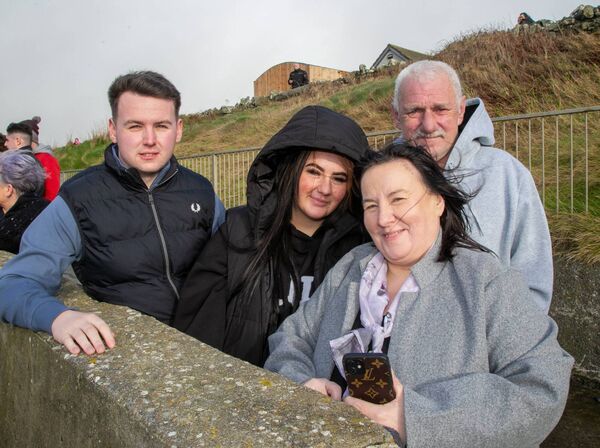 Taking part were Aaron, Ciara, Walter and Tricia Barry. Photo: John Power