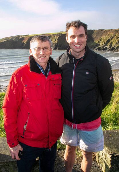 Taking part were Maurice and Kieran Foley. Photo: John Power