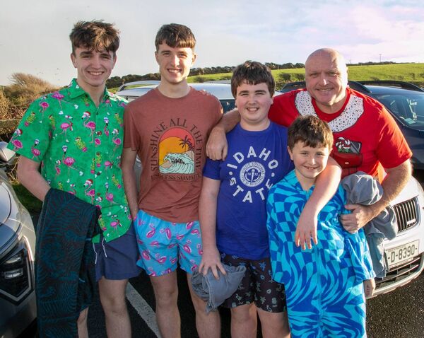 Taking part were the McCarthy's from Kill. Photo: John Power