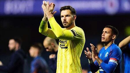 Jack Butland will miss Old Firm derby due to ‘a significant bleed’ to his leg