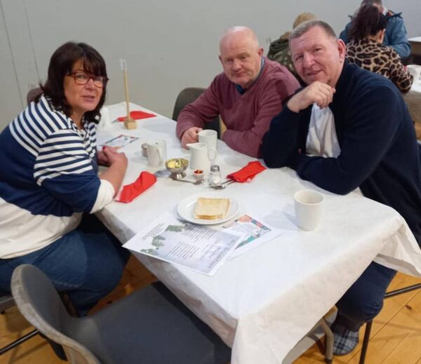 Pictured at the Big Breakfast event
