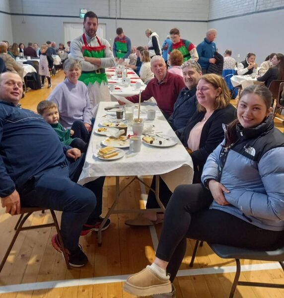 Pictured at the Big Breakfast event which was very well attended.