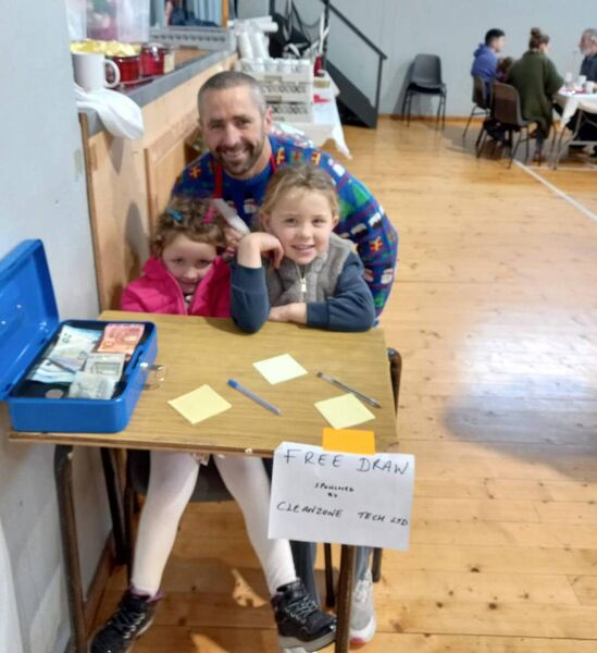 All smiles at the Big Breakfast event 