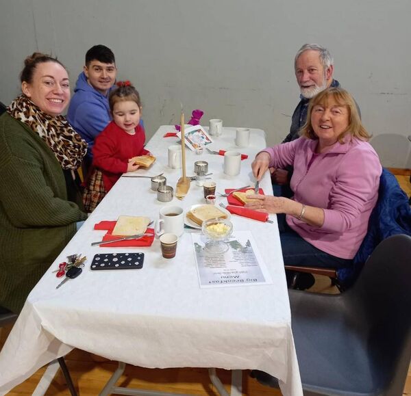 Pictured at the Big Breakfast event 