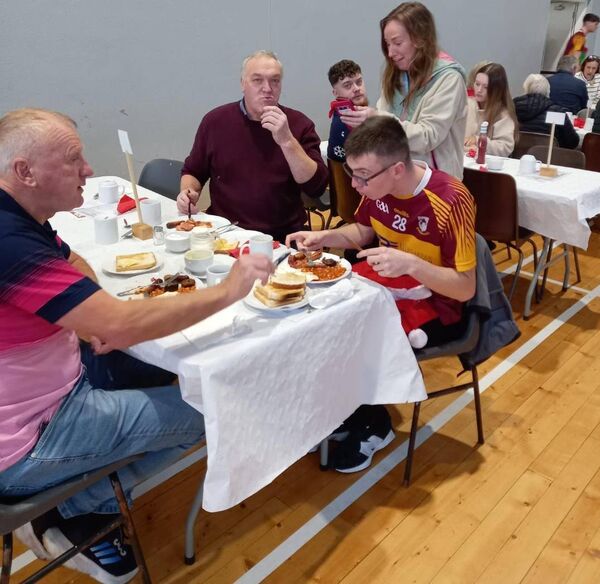 Pictured at the Big Breakfast event 